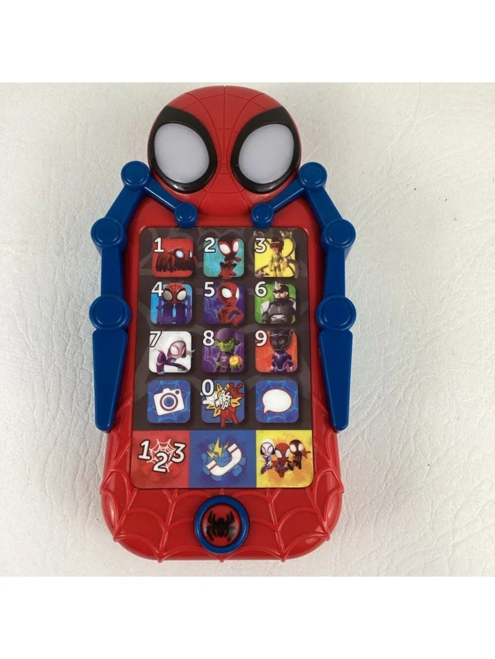 Marvel Spidey Amazing Friends Toy Phone Interactive Learning Lights Sound Effect